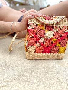 FIRE - STRAW BAG